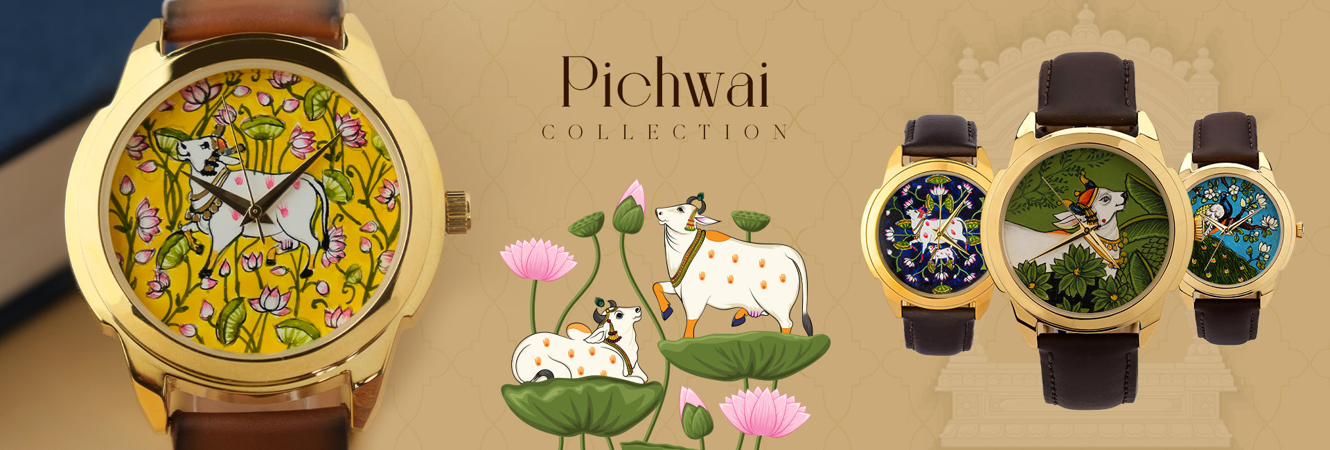 Pichwai Art Watches