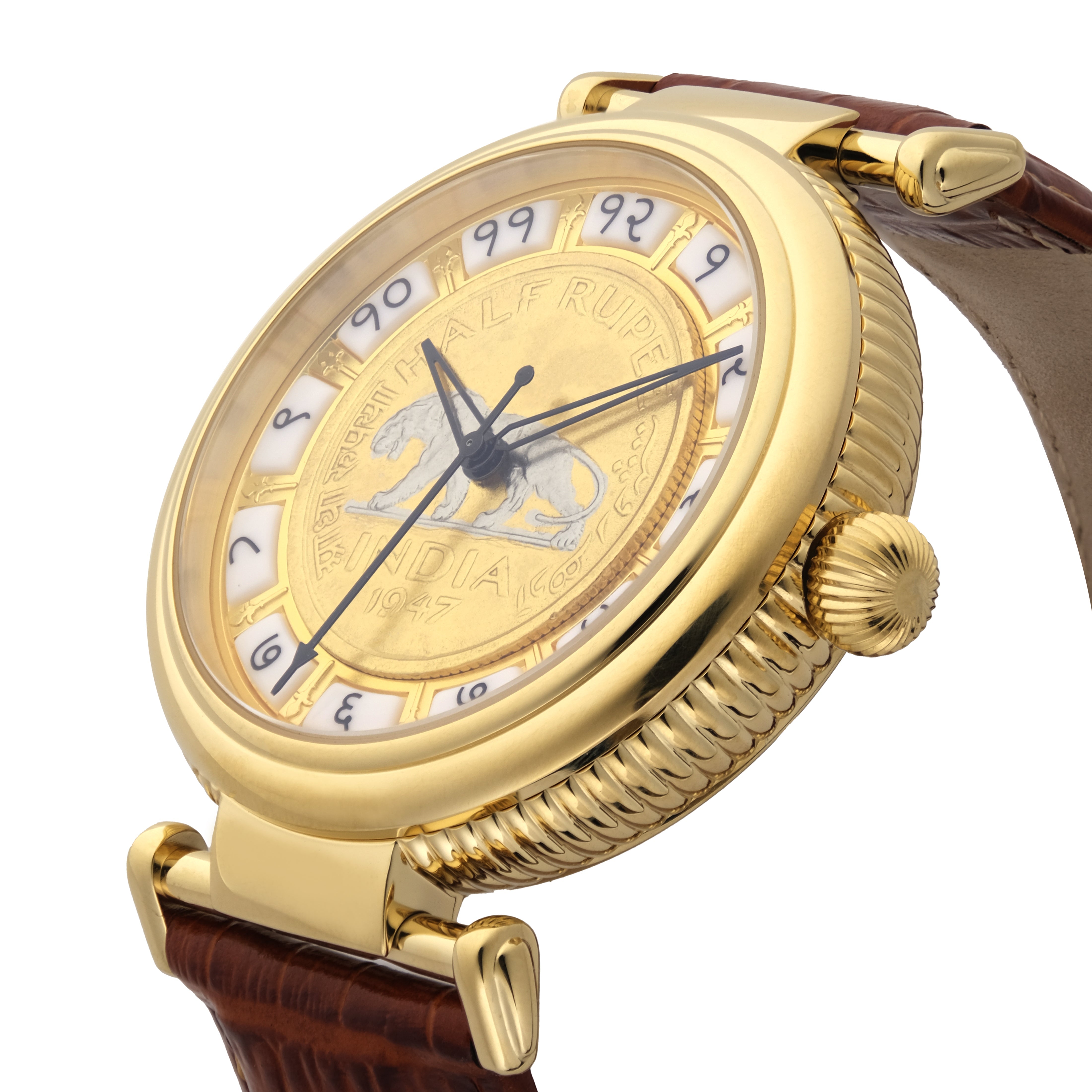 DEVANAGARI BAAGH III GOLD PLATED