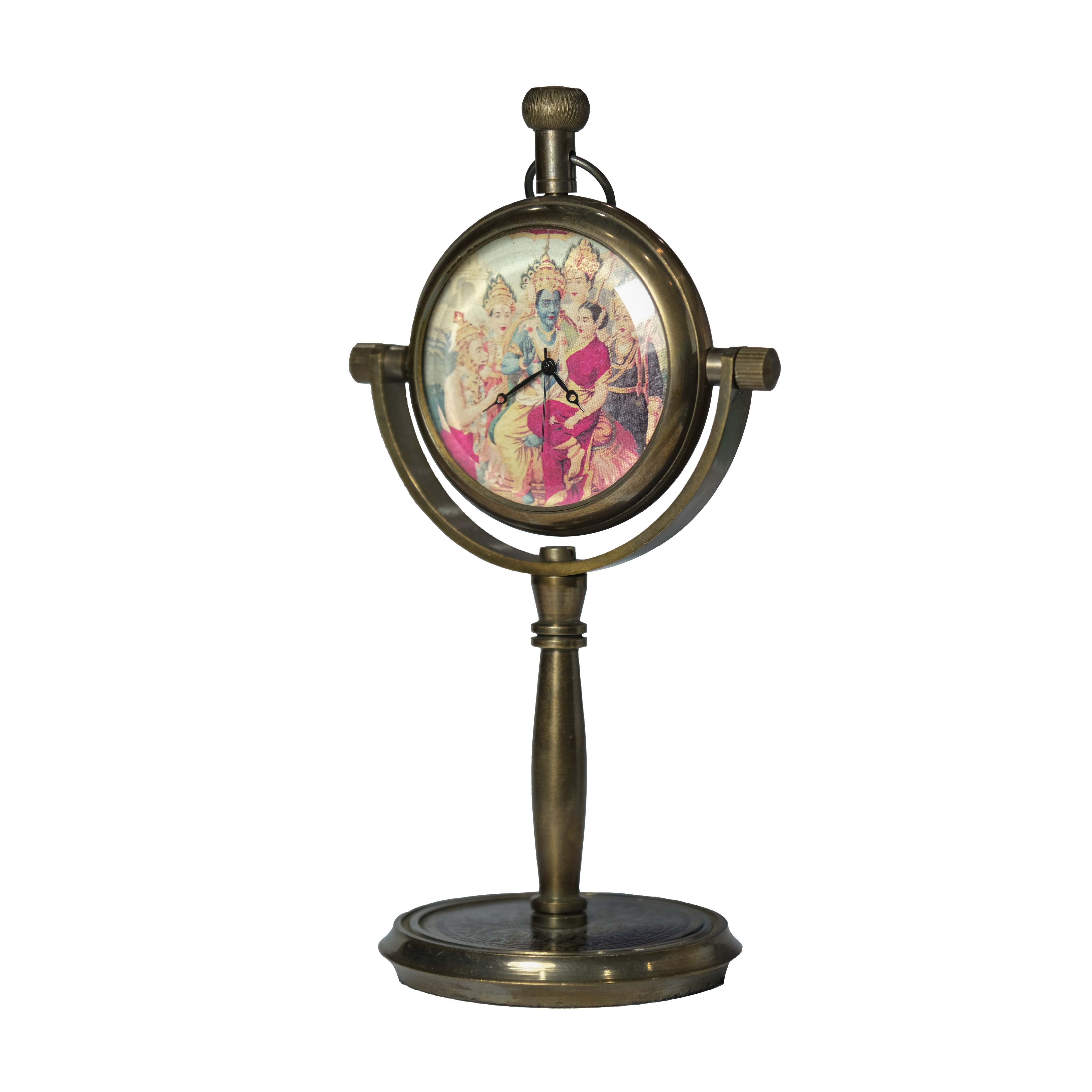 Ram Darbar Table Clock
