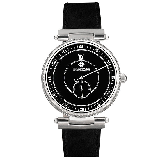 Couple Jumping Hour Watch - Black