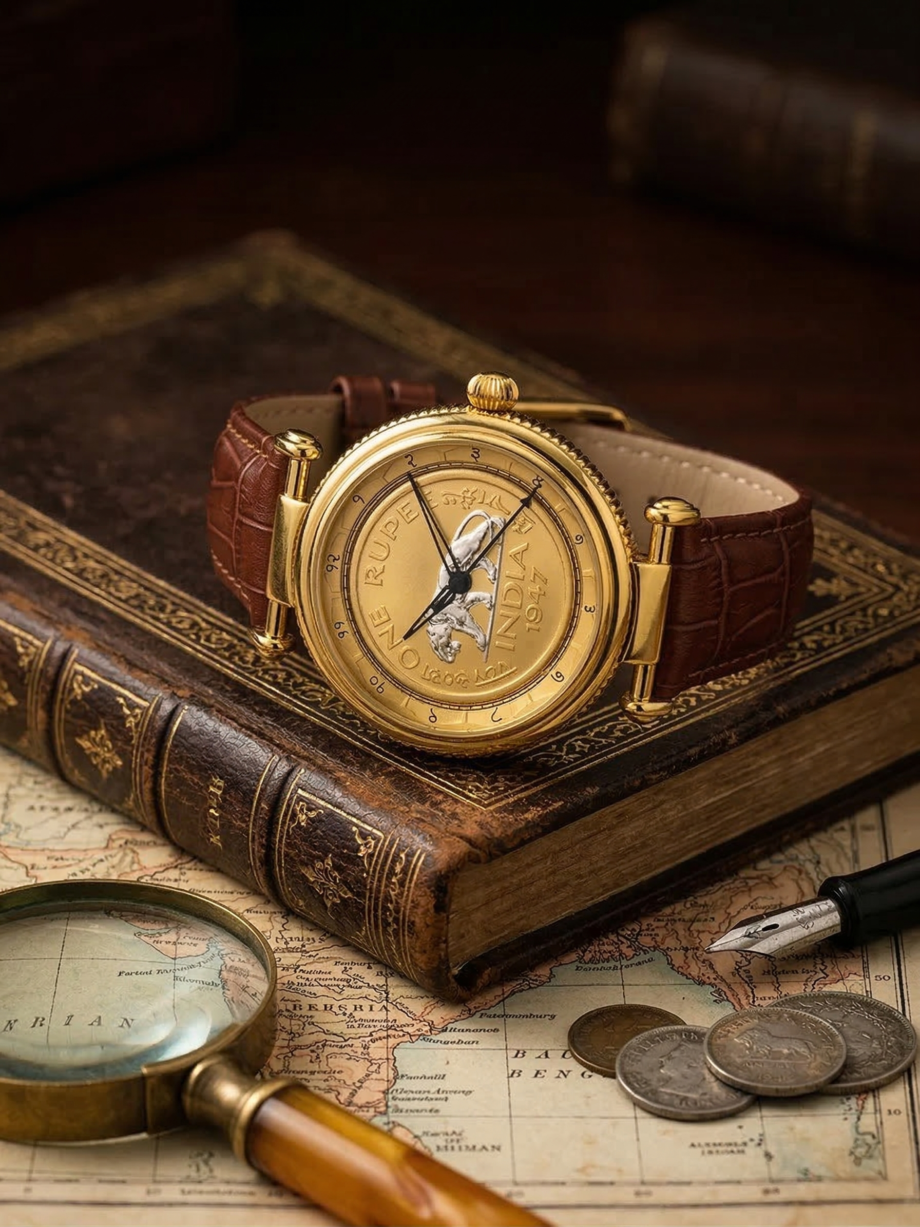 DEVANAGARI BAAGH GOLD PLATED