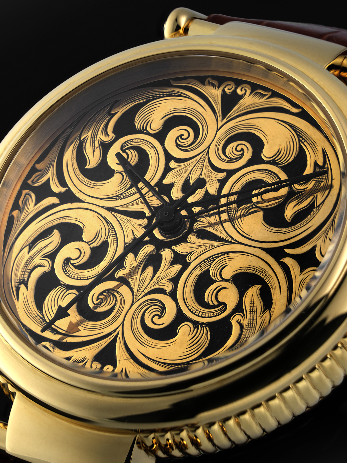 The Baagh Hand Engraved Watch