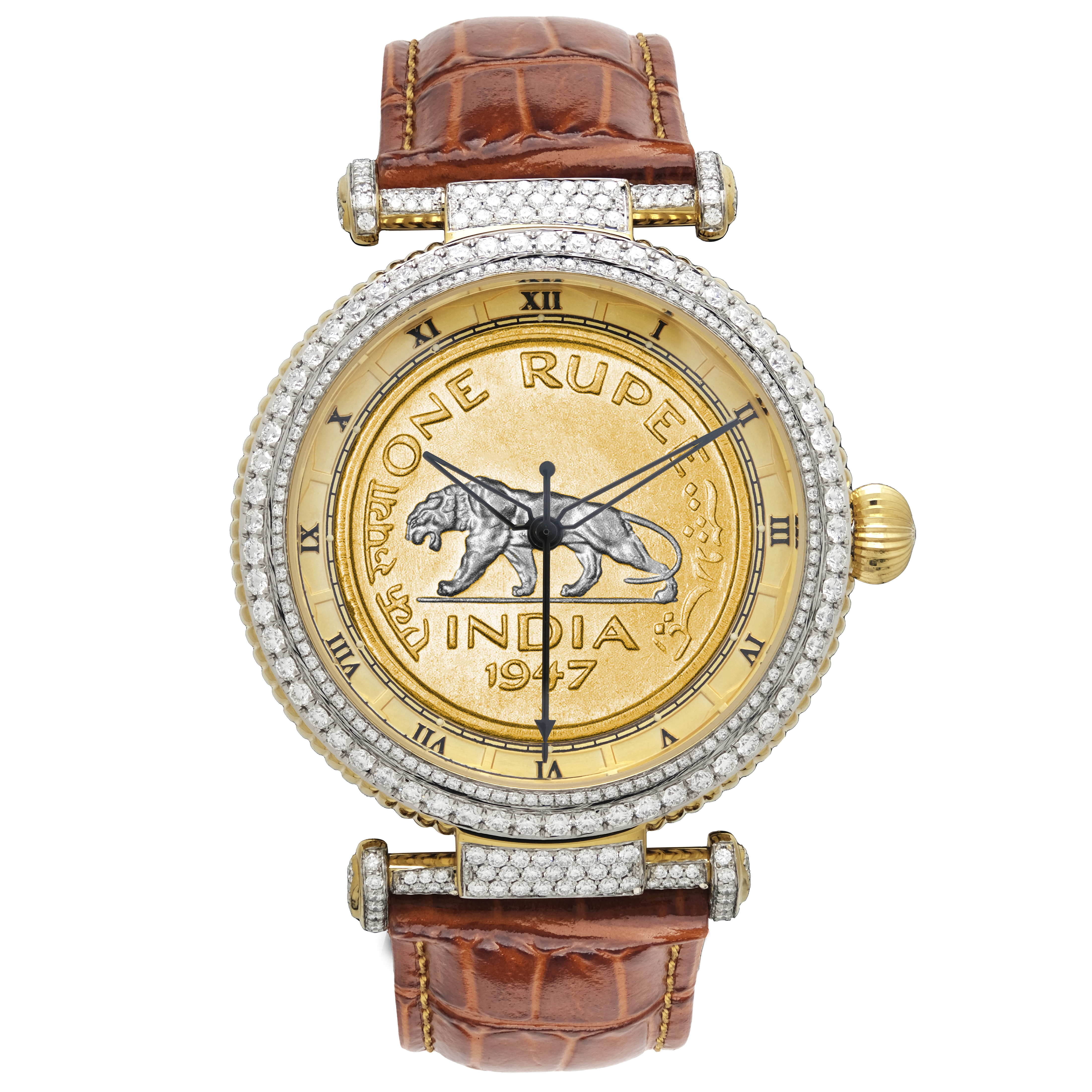 DIAMOND STUDDED BAAGH WATCH