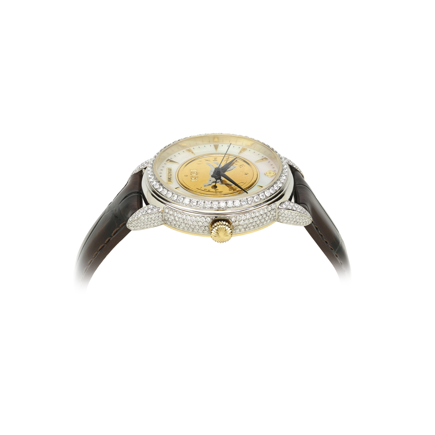 DIAMOND STUDDED ETERNAL WATCH