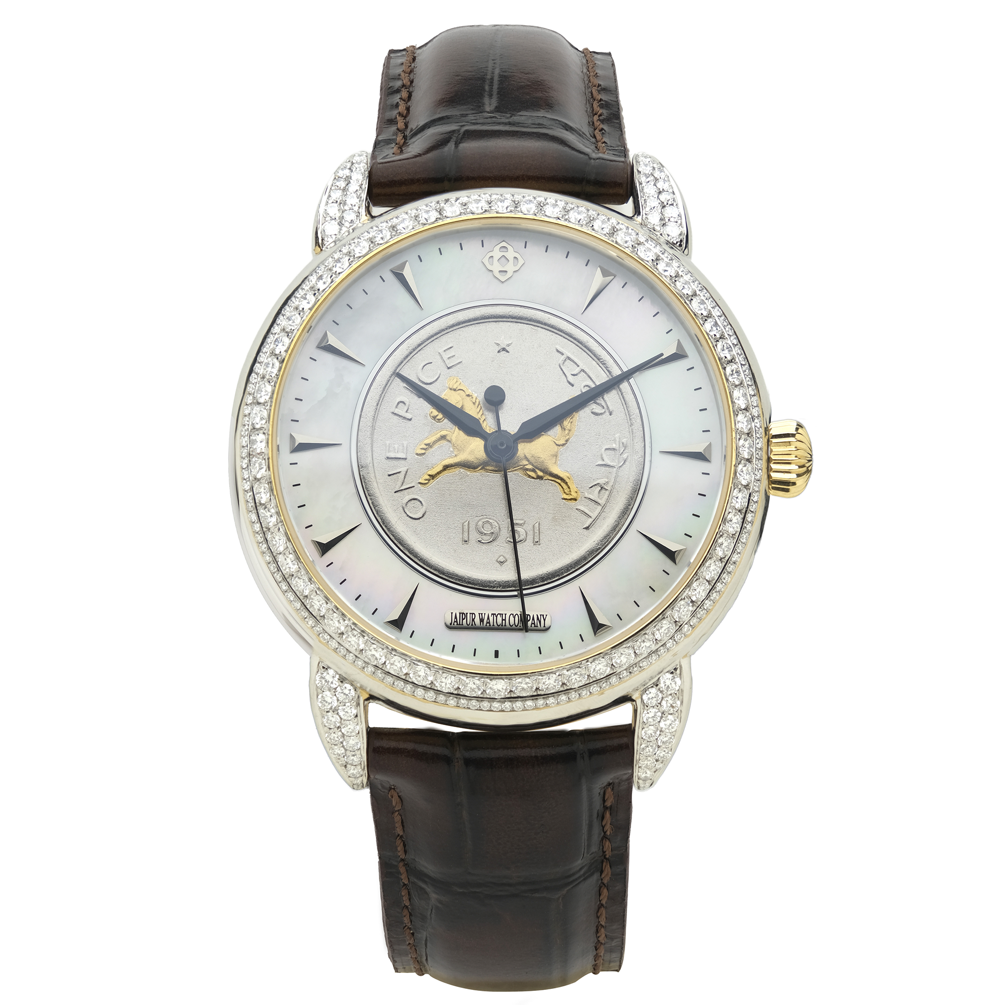 DIAMOND STUDDED ETERNAL WATCH