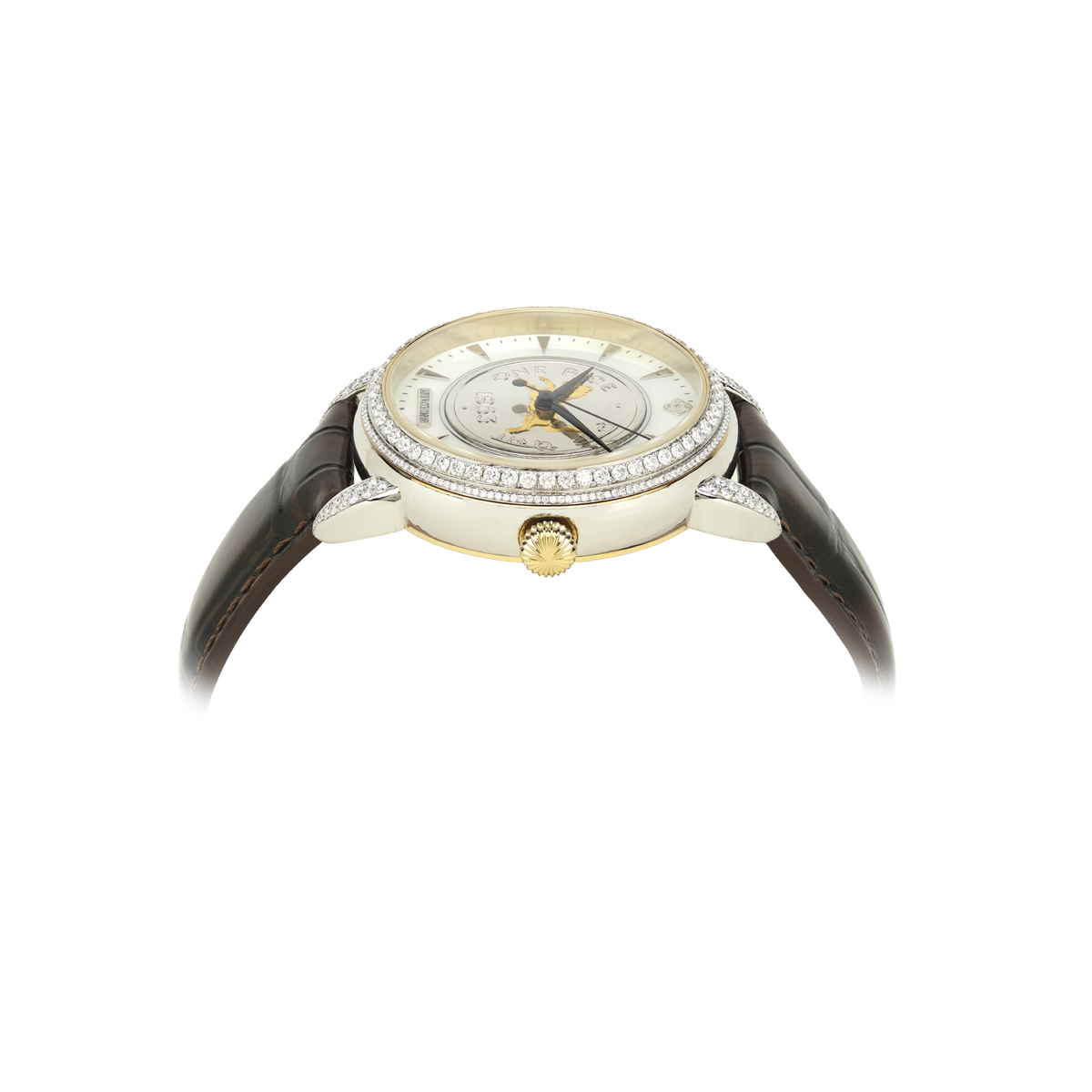 DIAMOND STUDDED ETERNAL WATCH