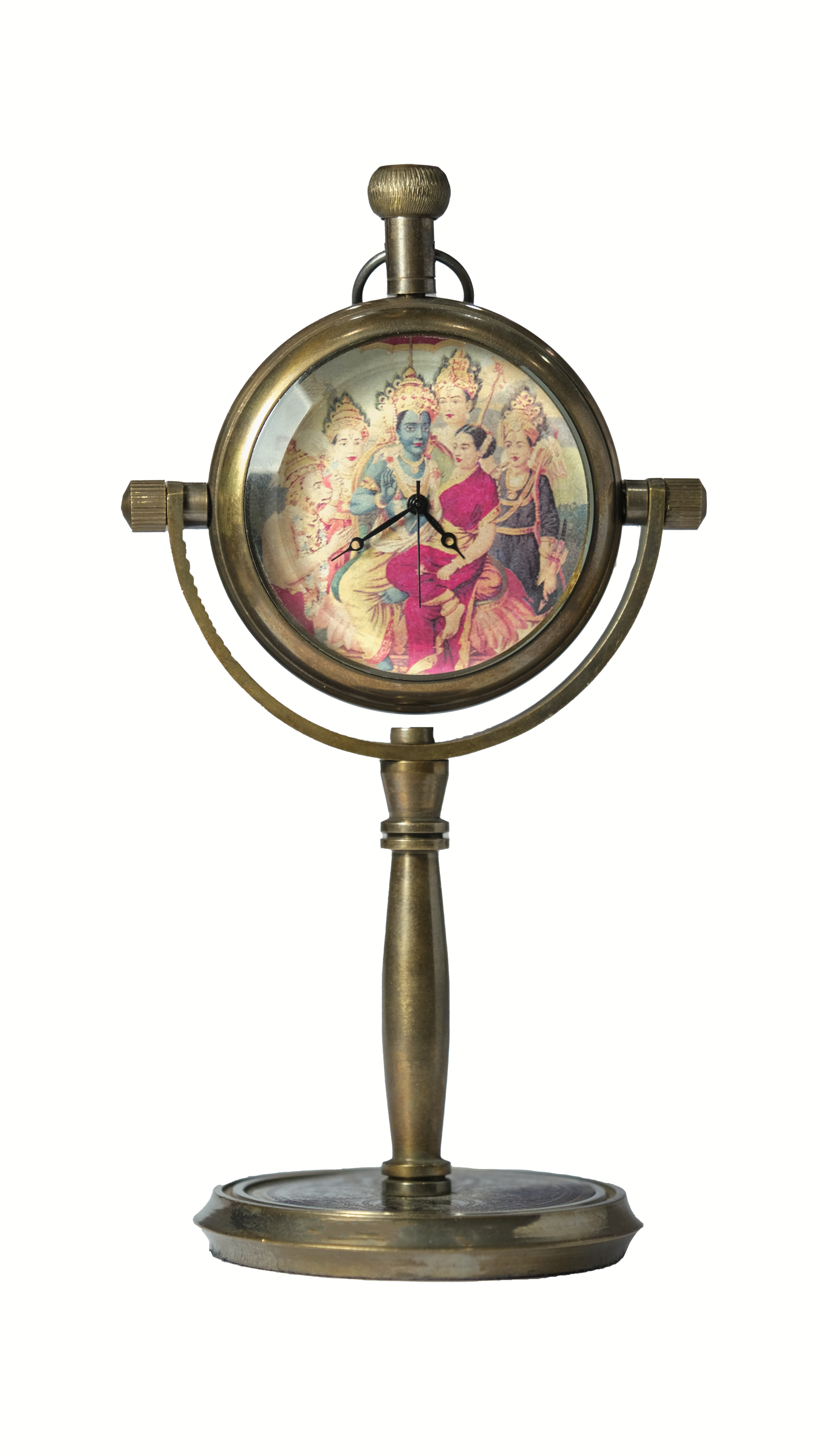 Ram Darbar Table Clock