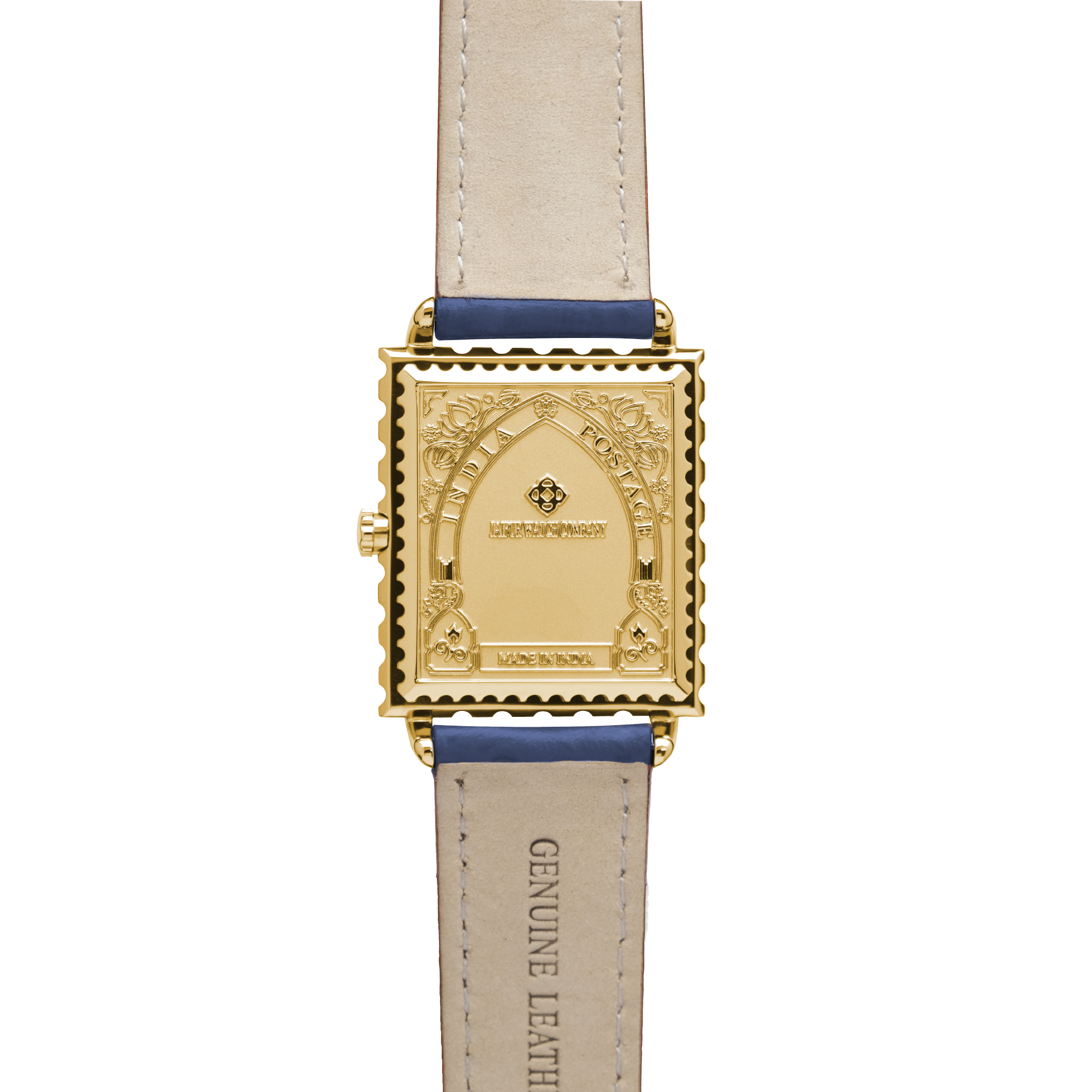 BLUE PENNY STAMP GOLD WATCH
