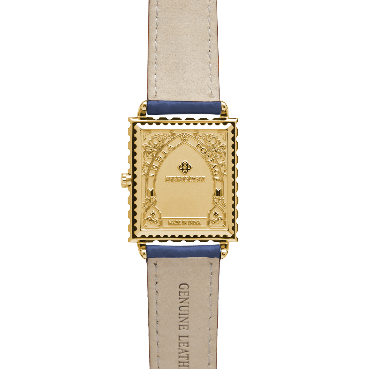 BLUE PENNY STAMP GOLD WATCH