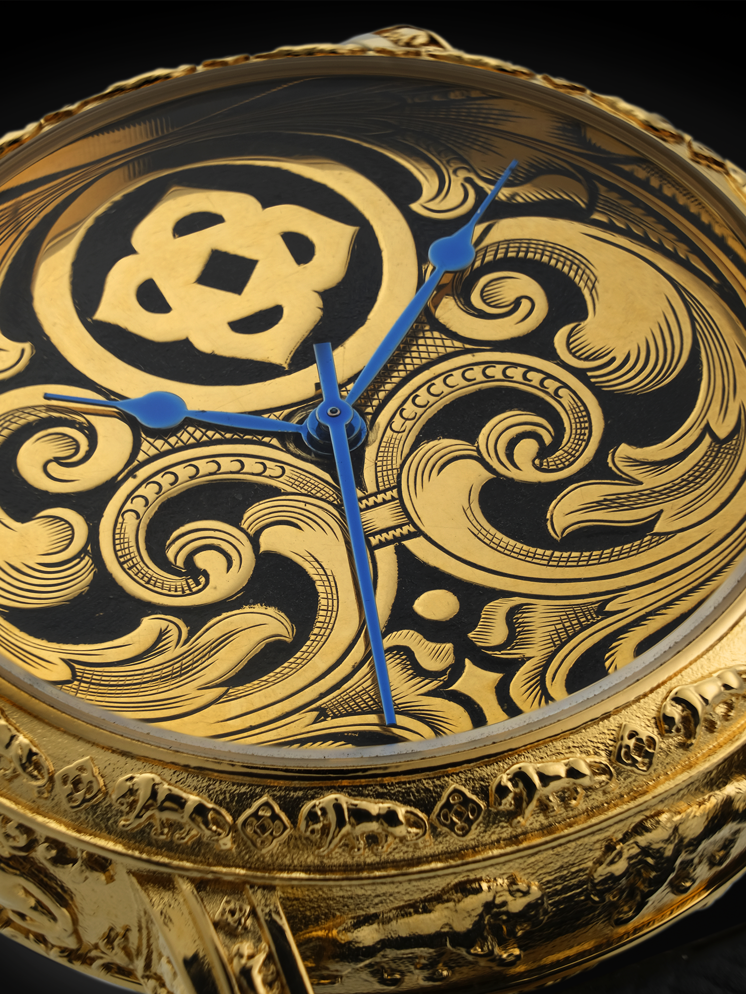 The Royal Baagh Hand Engraved Watch