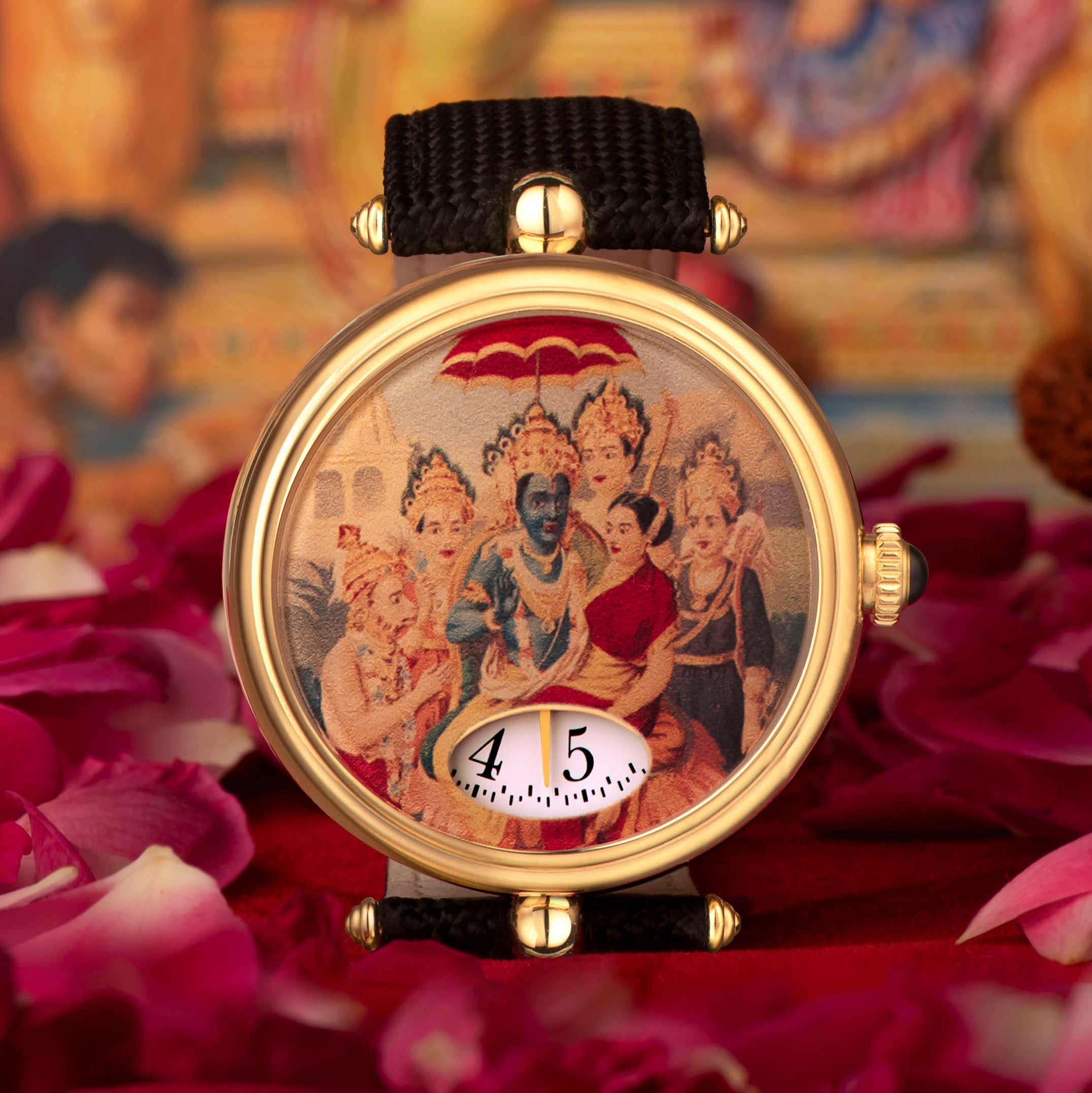 Lord Ram Panchayatan Automatic Watch
