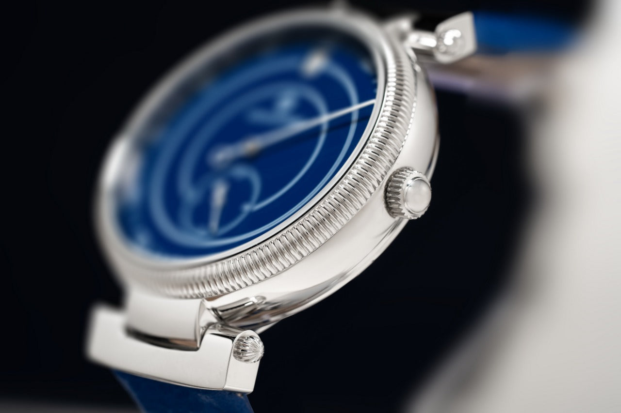 Couple Jumping Hour Watch - Blue
