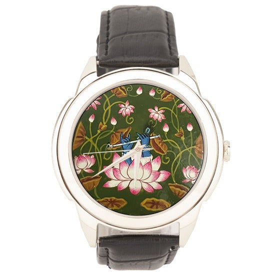 Divine Flute Watch - Pichwai Watch (43mm)