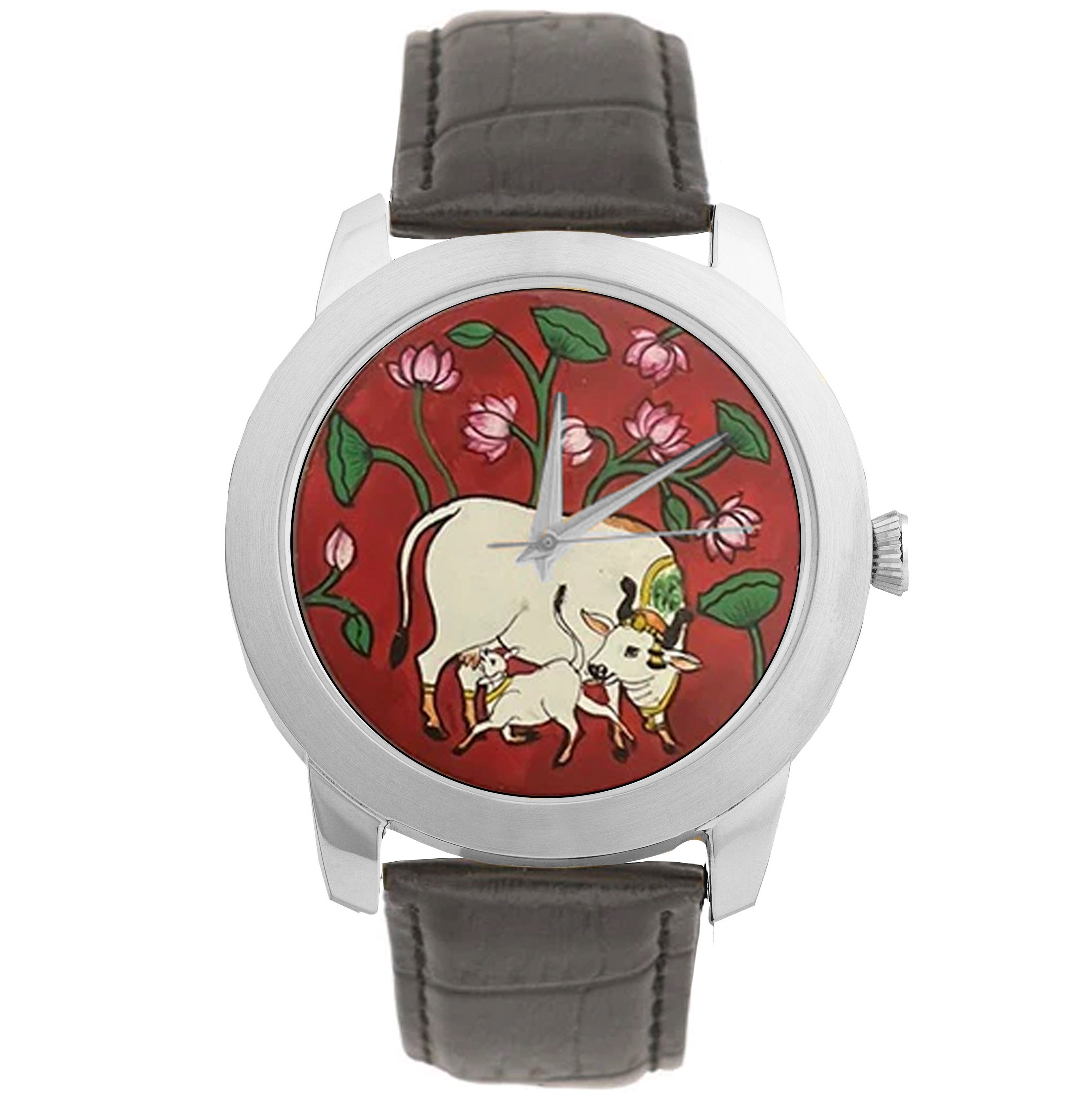 Artistic Cow Art - Pichwai Watch (40mm)