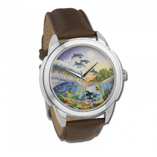 Hand Painted Watch (Scenery)