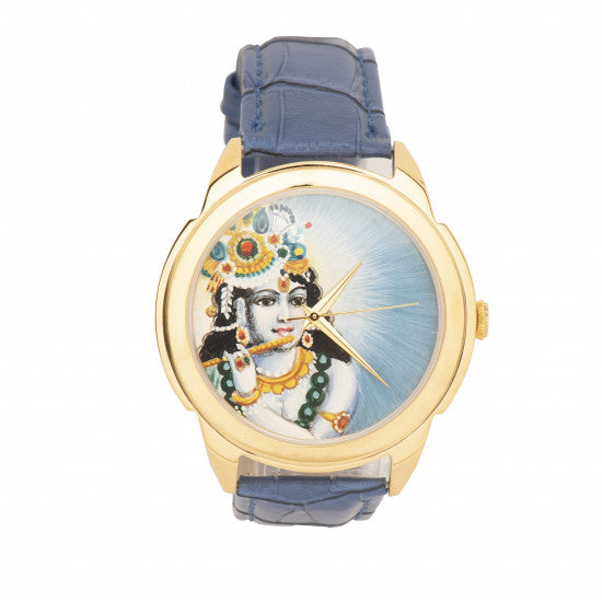 Hand Painted Watch (Lord Krishna)