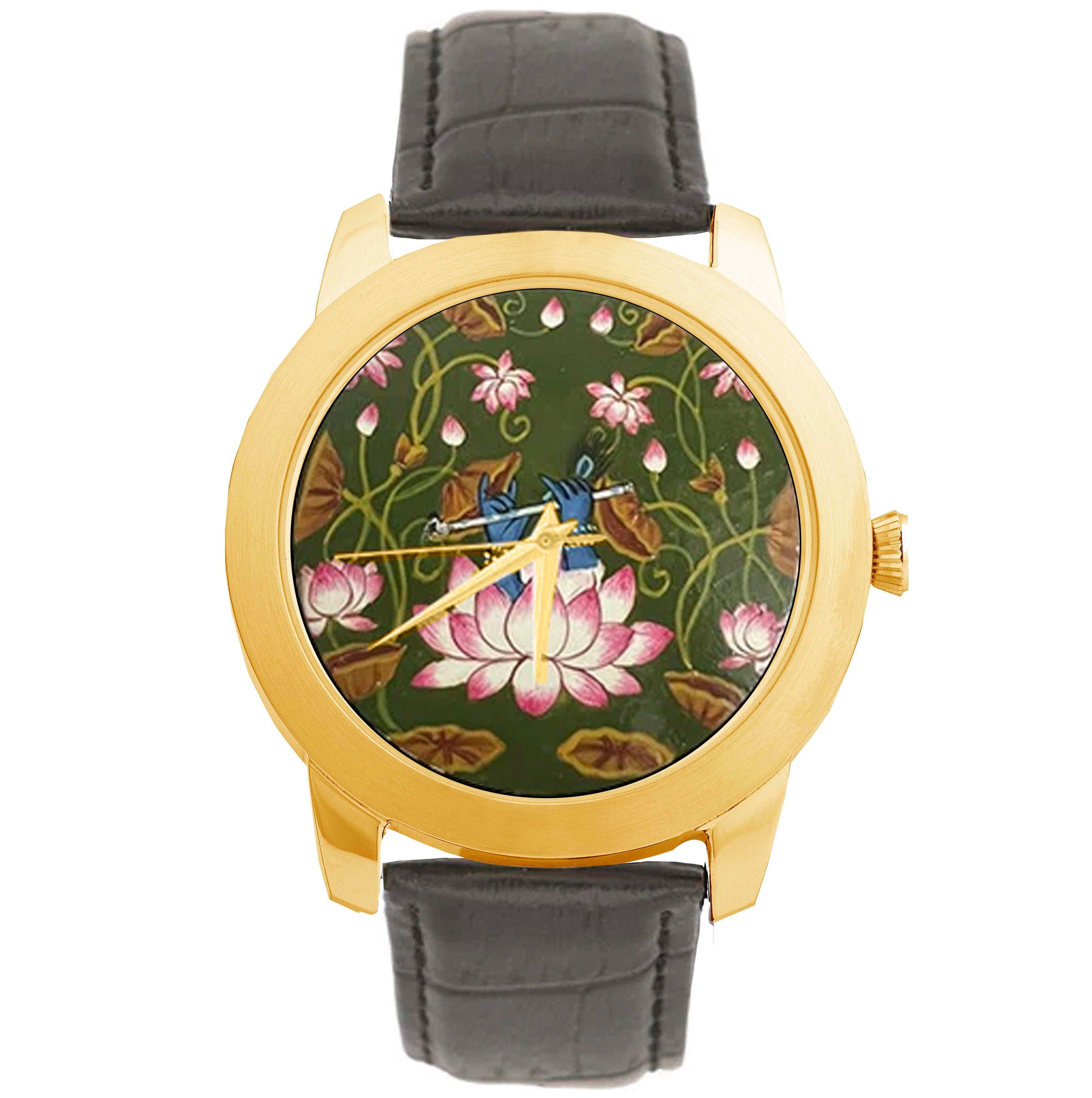 Divine Flute Watch - Pichwai Watch (40mm)