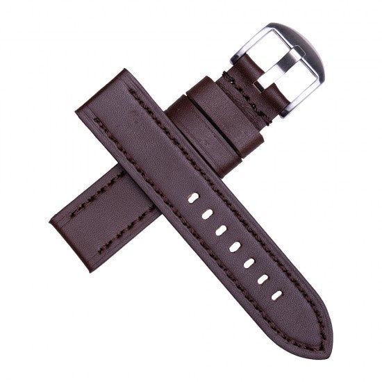 22MM Brown Leather Straps
