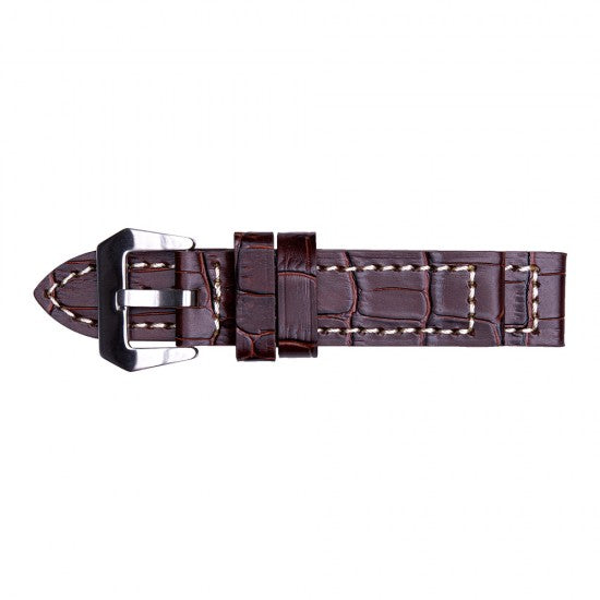22MM Brown Leather Straps
