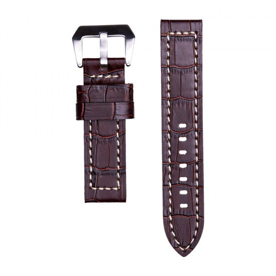 22MM Brown Leather Straps