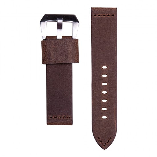 22MM Brown Leather Straps