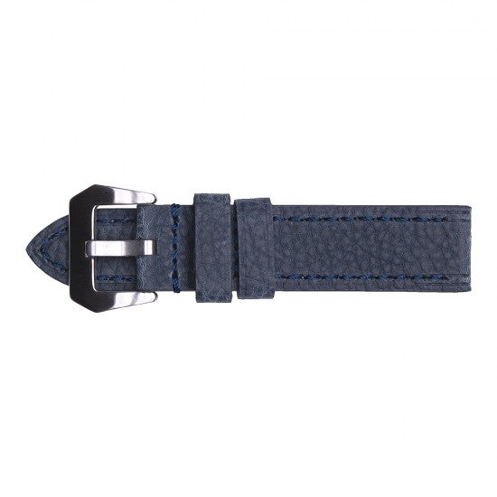 22MM Blue Leather Straps