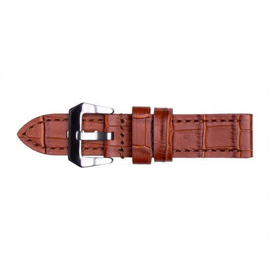 22MM Brown Leather Straps