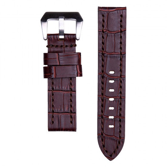22MM Brown Leather Straps