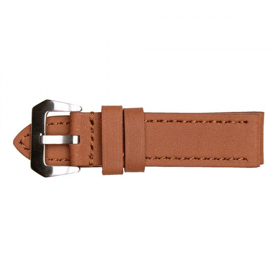 24MM Tan Leather Straps
