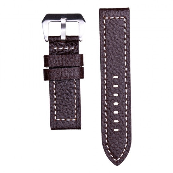 24MM Brown Leather Straps