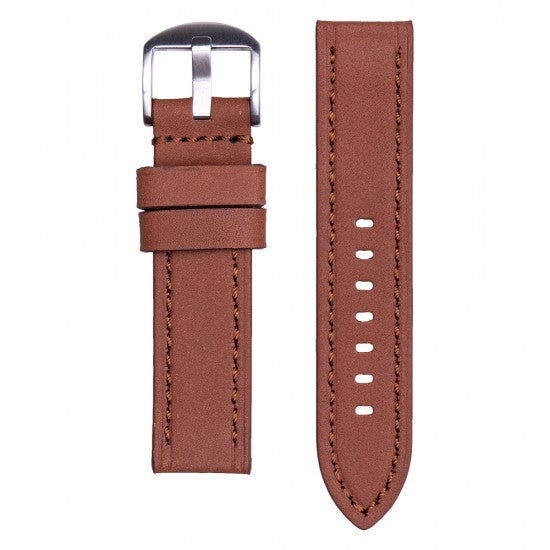 24MM Brown Leather Straps