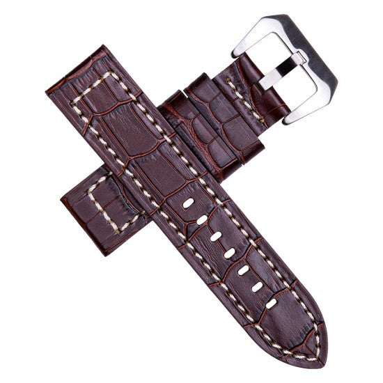 24MM Brown Leather Straps