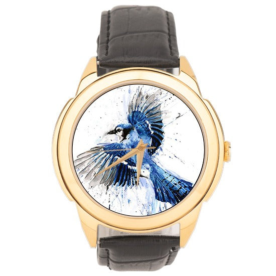 Hand Painted Watch (Bird)