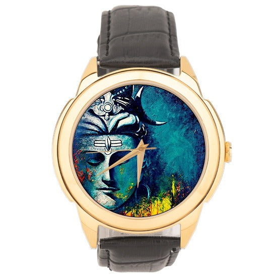 Hand Painted Watch (Lord Shiva)