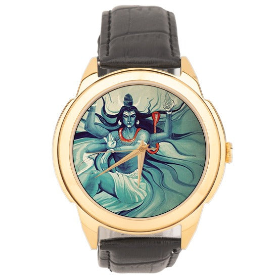 Hand Painted Watch (Lord Shiva)