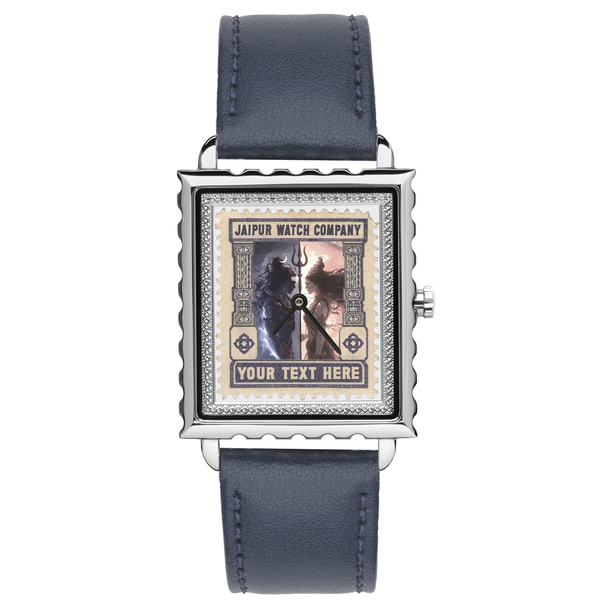 CUSTOMIZABLE STAMP WATCH-STAINLESS STEEL