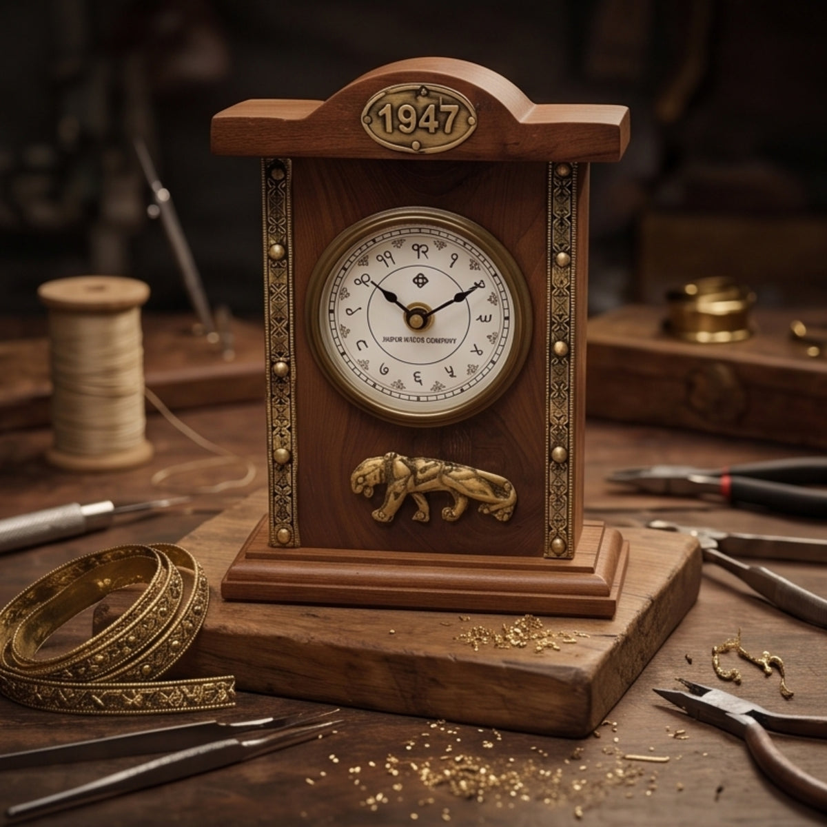 Heritage Table Clock