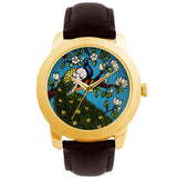 Peacock Painting Watch - Pichwai Watch (40mm)