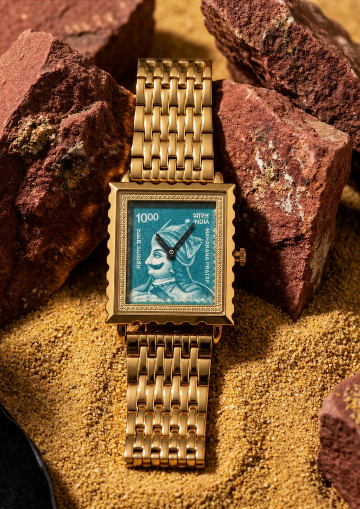MAHARANA PRATAP STAMP WATCH