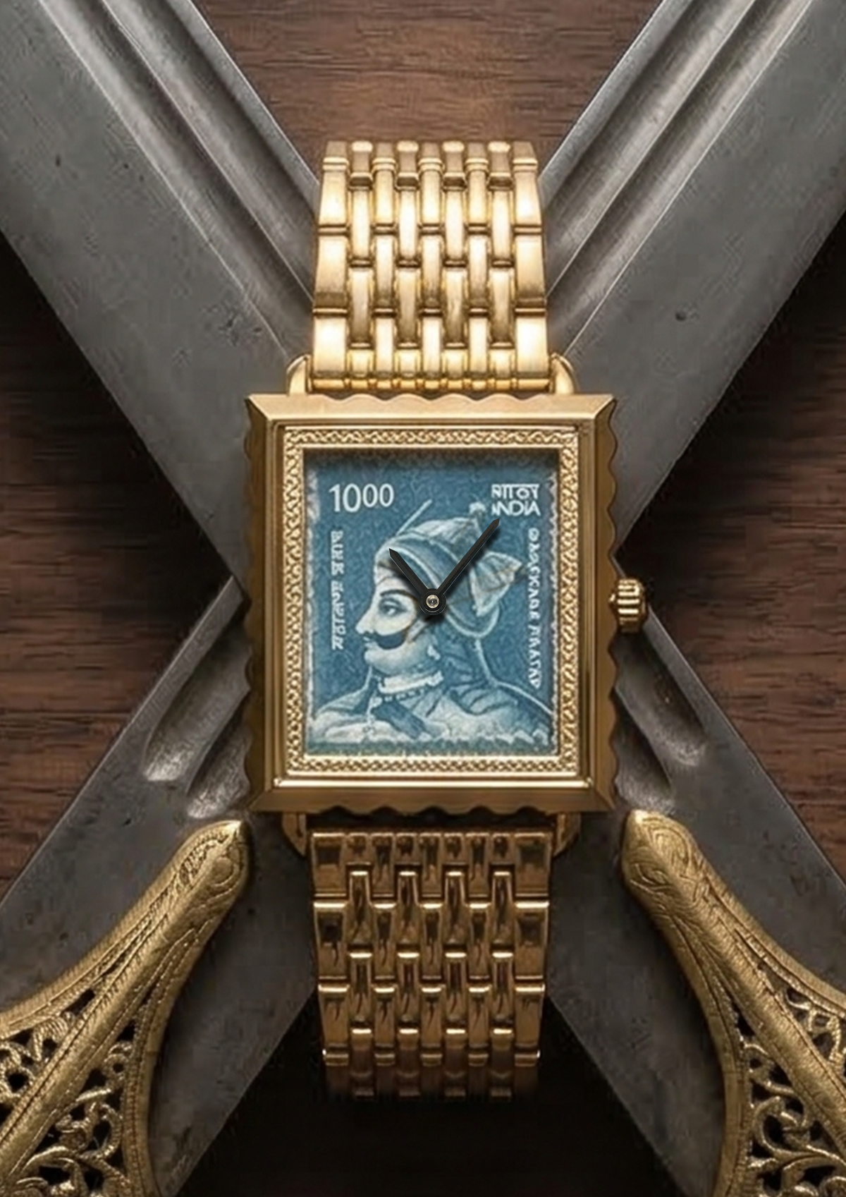 MAHARANA PRATAP STAMP WATCH