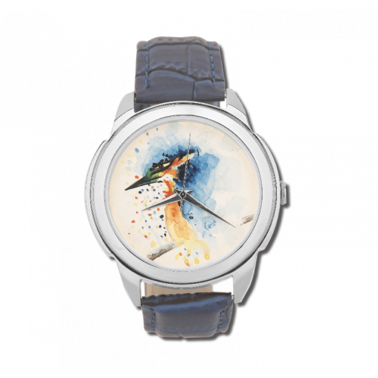 Hand Painted Watch (Kingfisher)