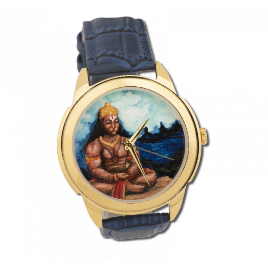 Hand Painted Watch (Lord Hanuman)