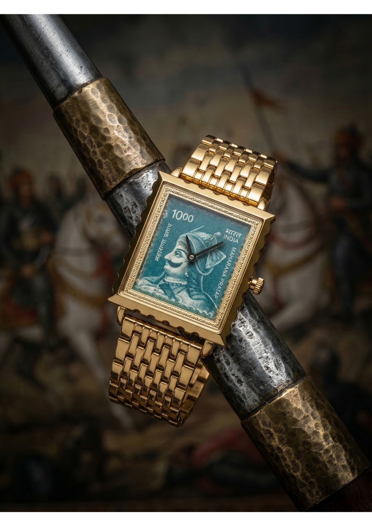 MAHARANA PRATAP STAMP WATCH