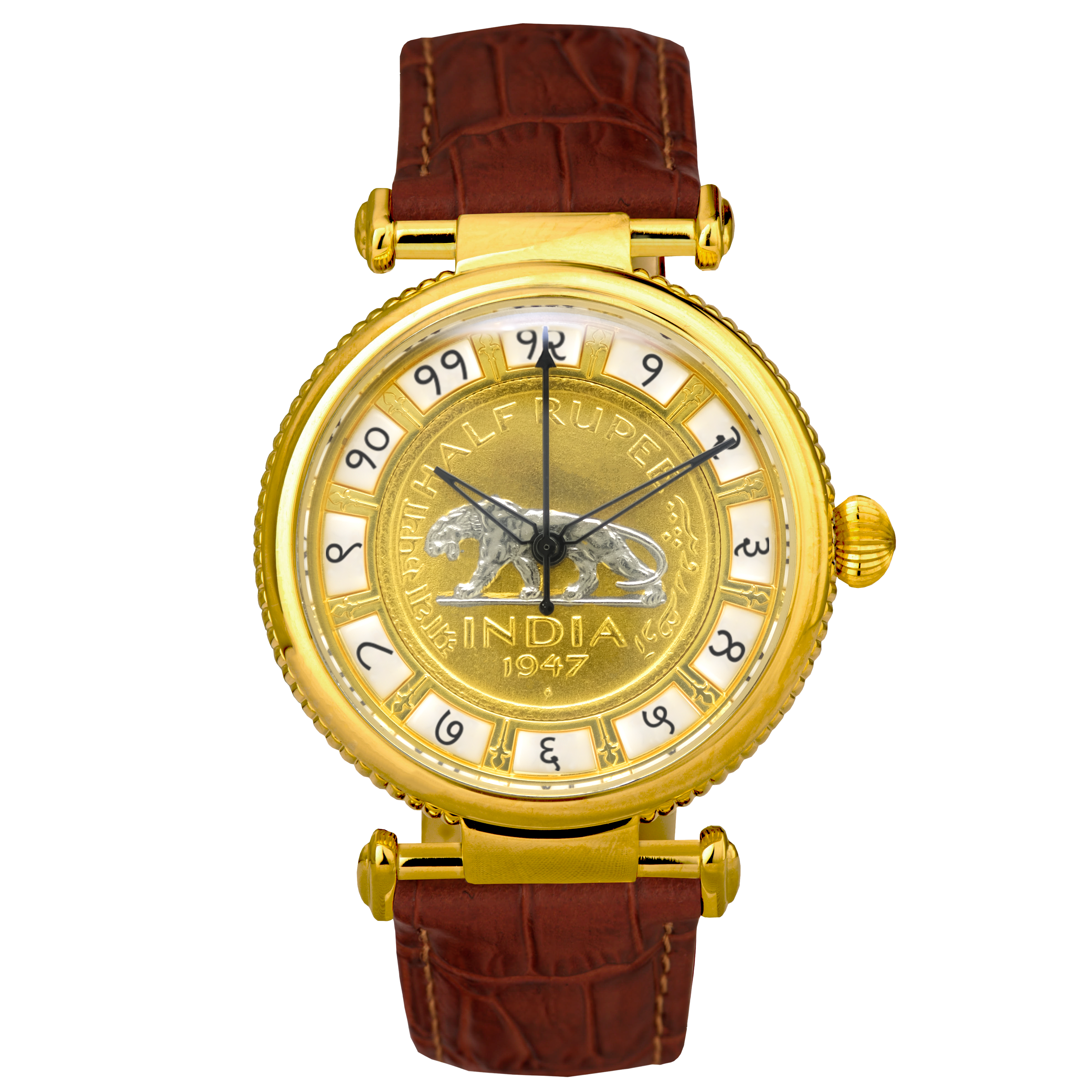 DEVANAGARI BAAGH III GOLD PLATED