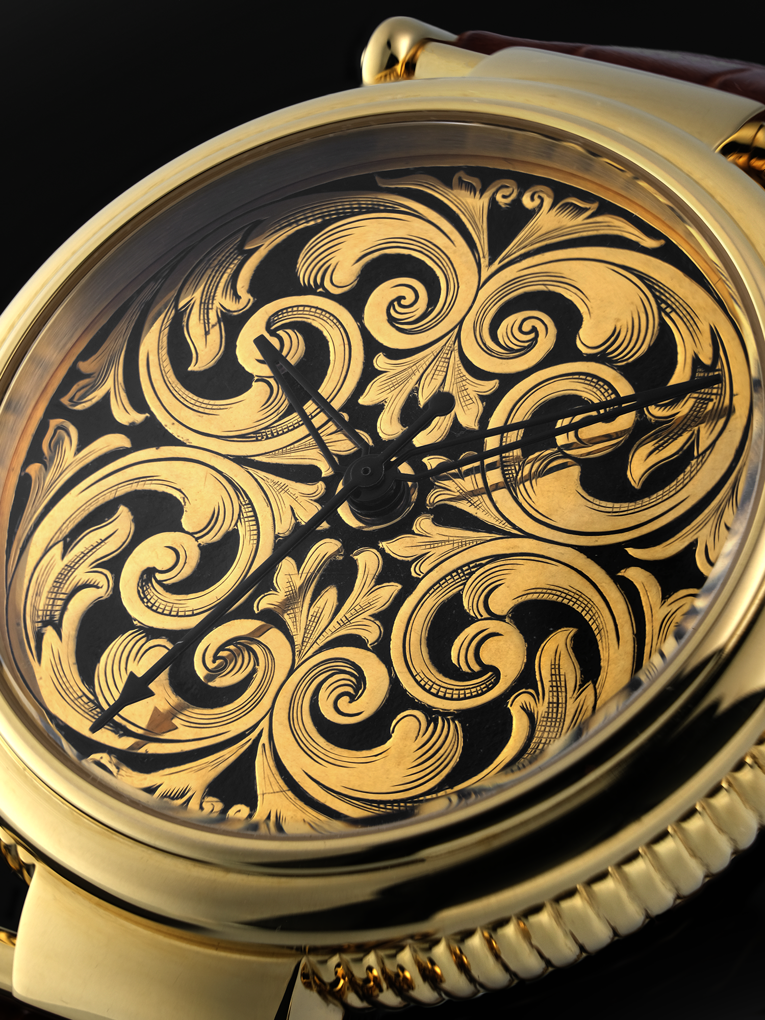 The Baagh Hand Engraved Watch