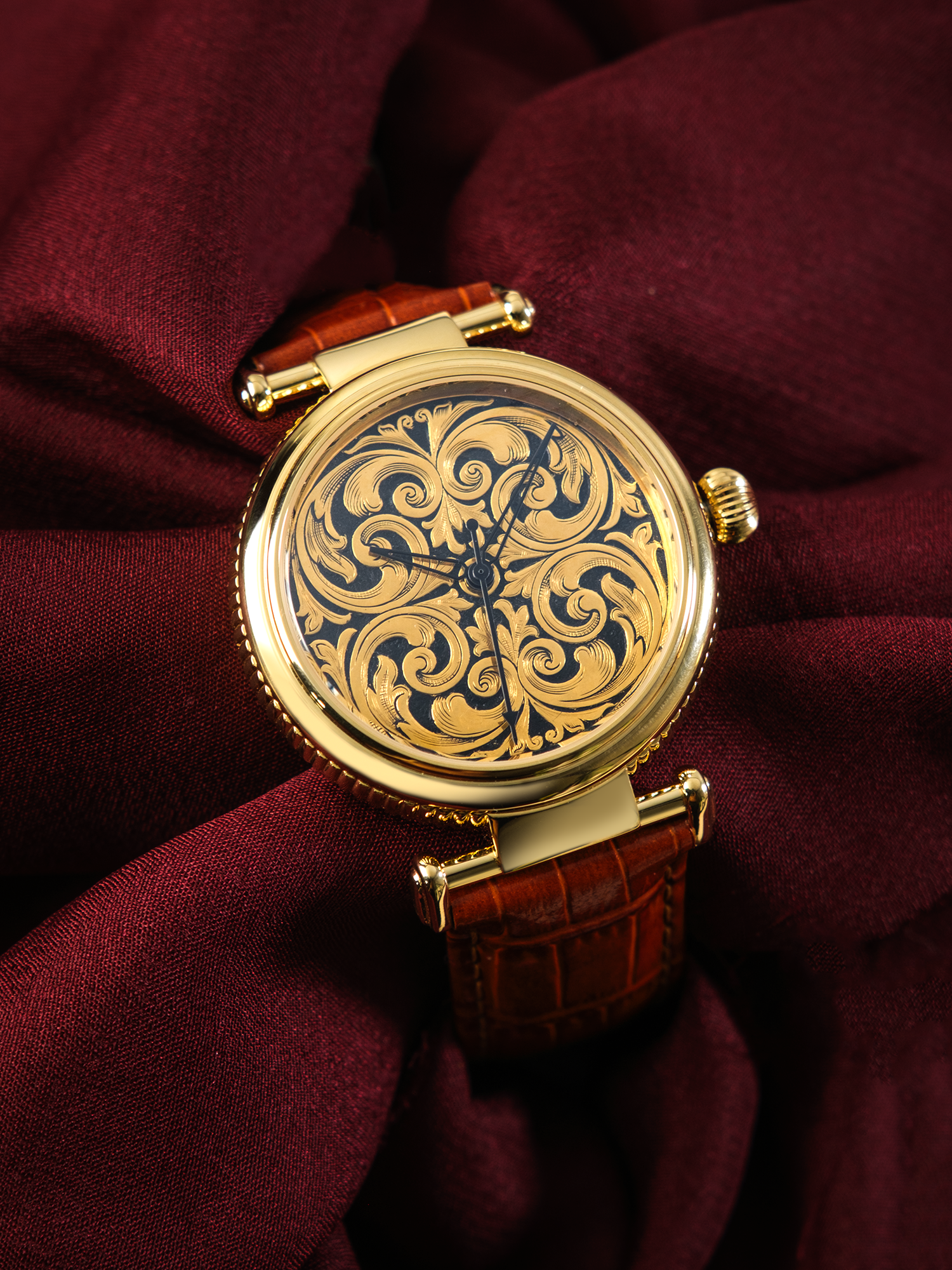 The Baagh Hand Engraved Watch