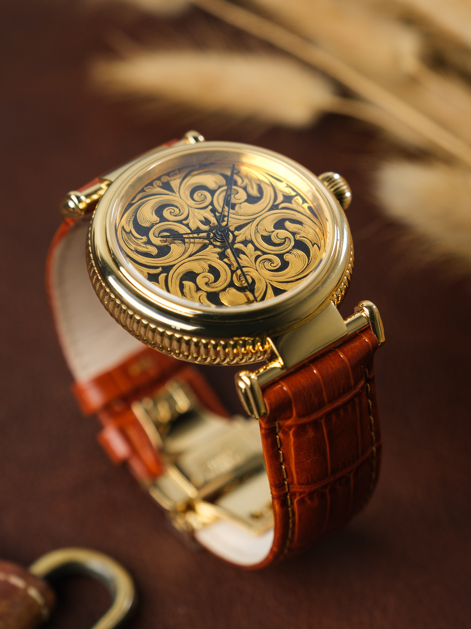 The Baagh Hand Engraved Watch
