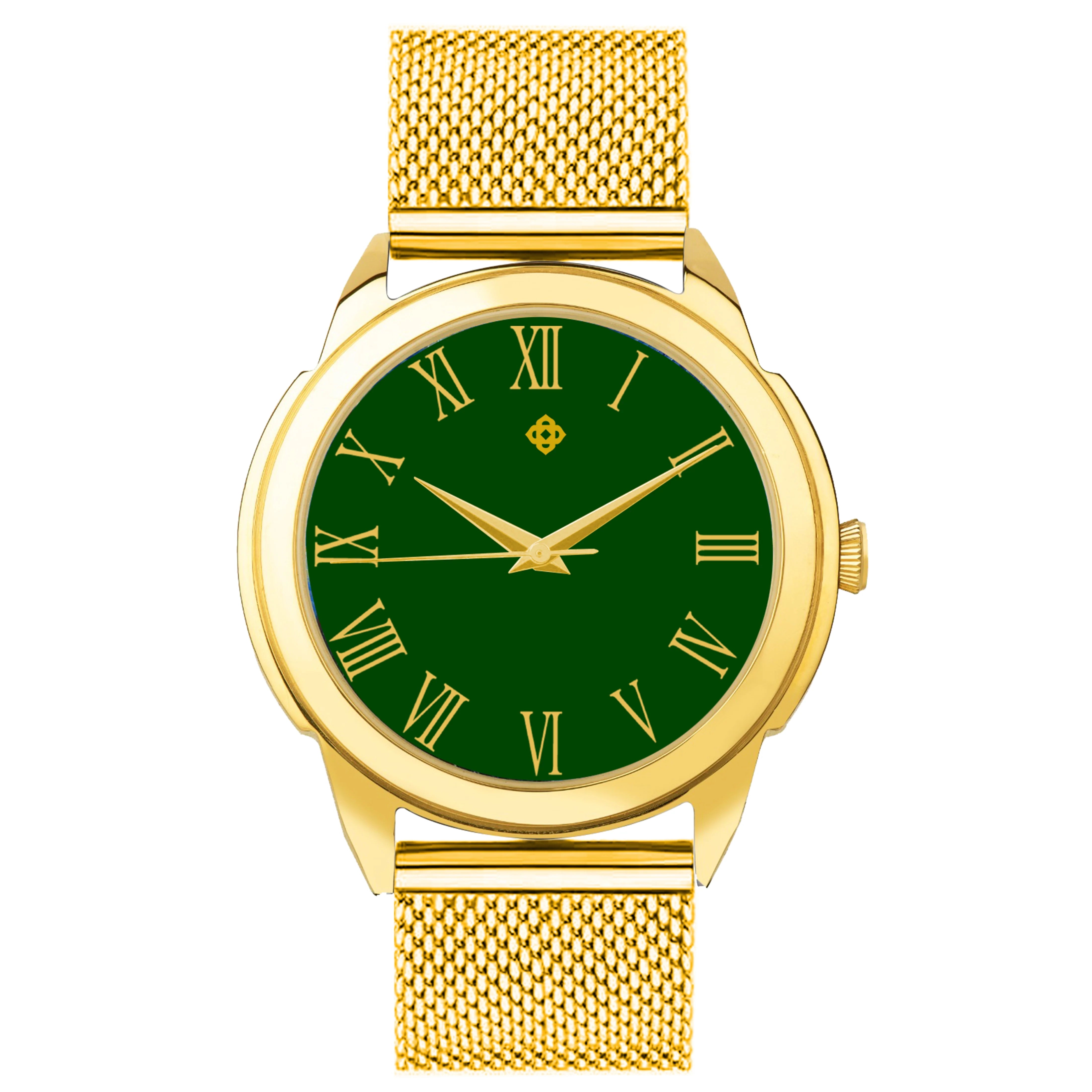 Green Dial Watch