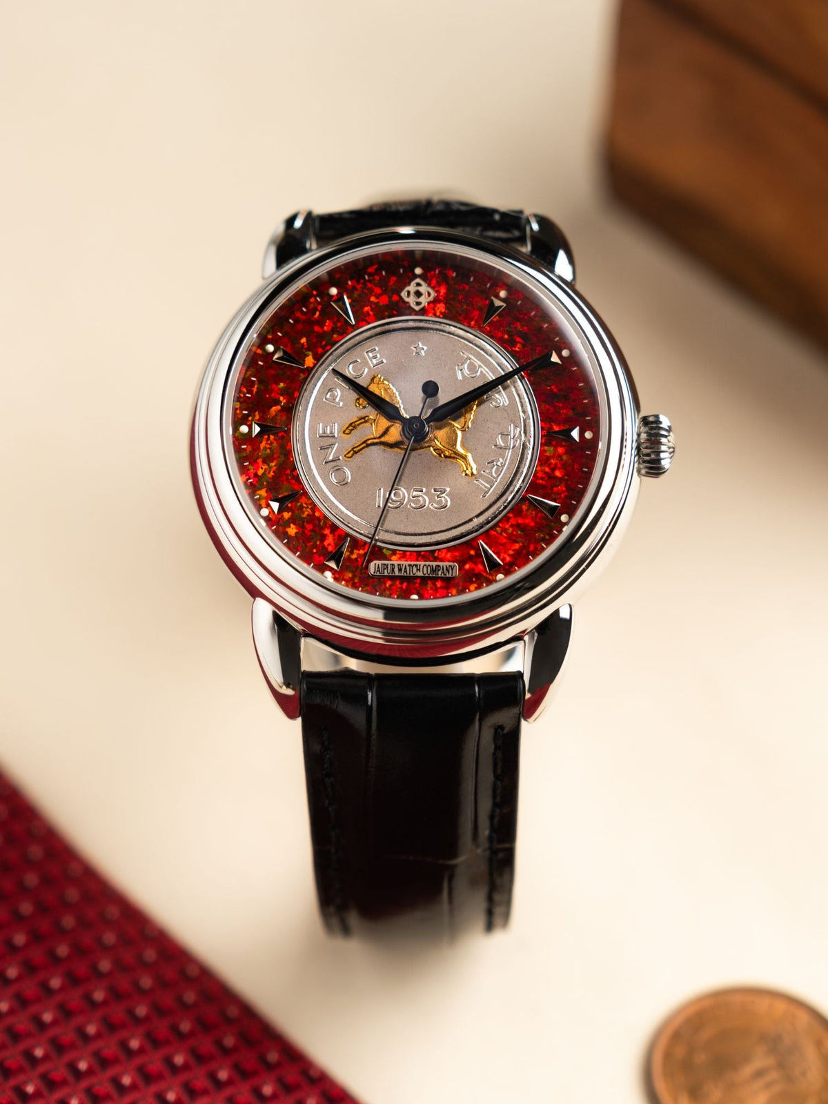 THE ETERNAL RED OPAL WRISTWEAR