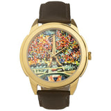 Hand Painted Watch (Eiffel Tower)